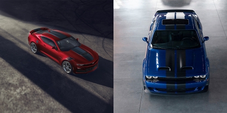 Chevrolet Camaro 2021 vs Dodge Challenger 2021 : le duel