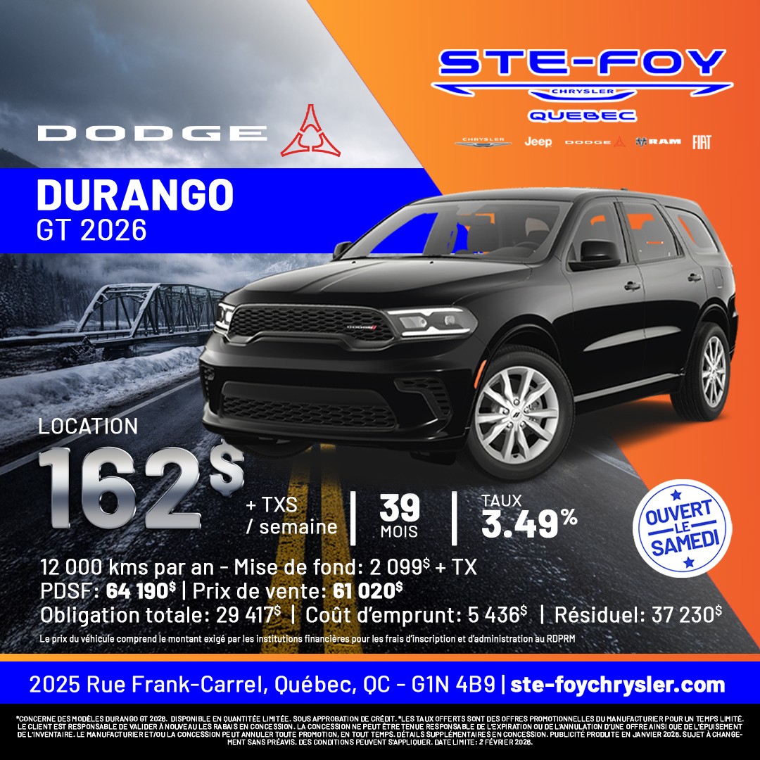 2025 Dodge Durango GT