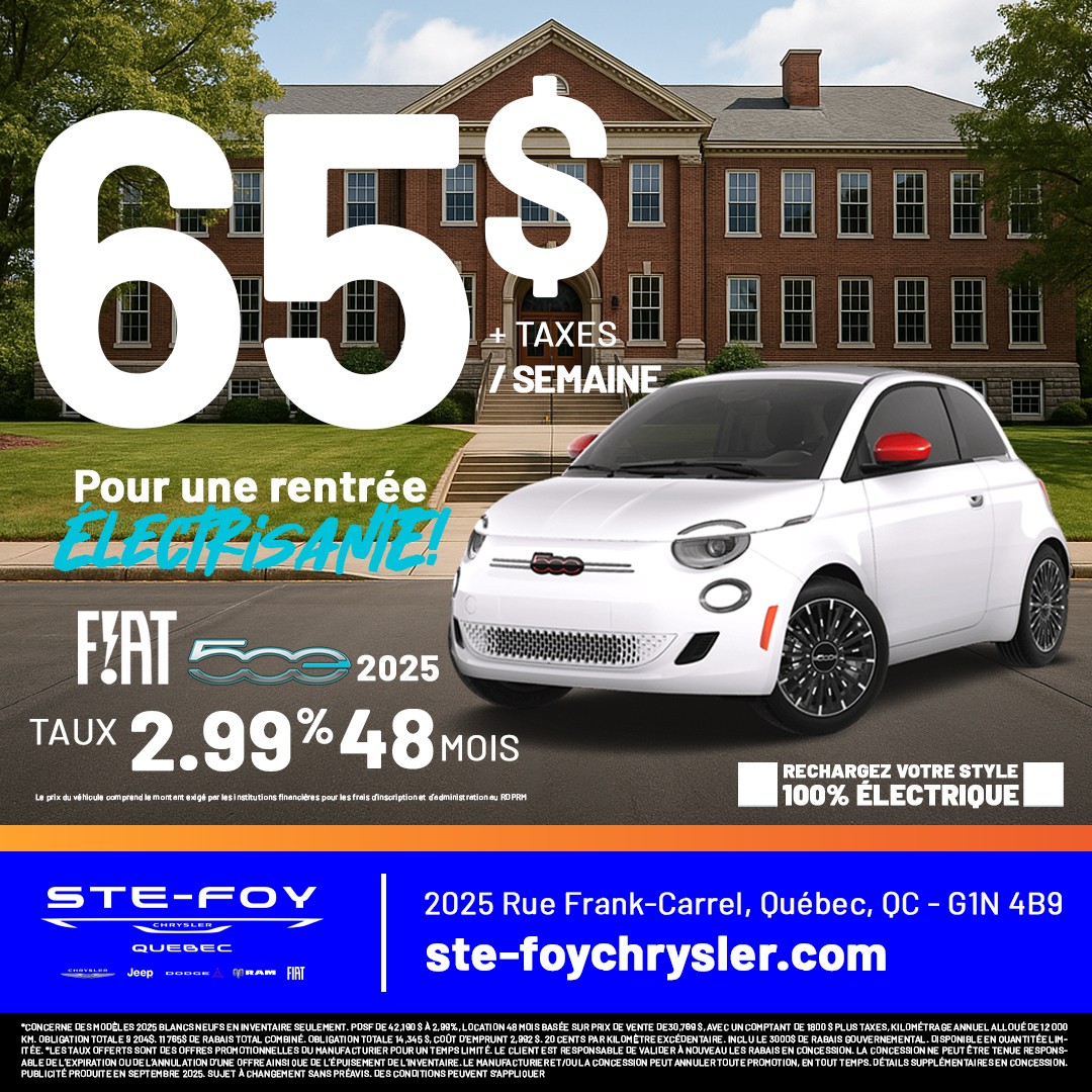 Fiat 500e 2024 RED BEV