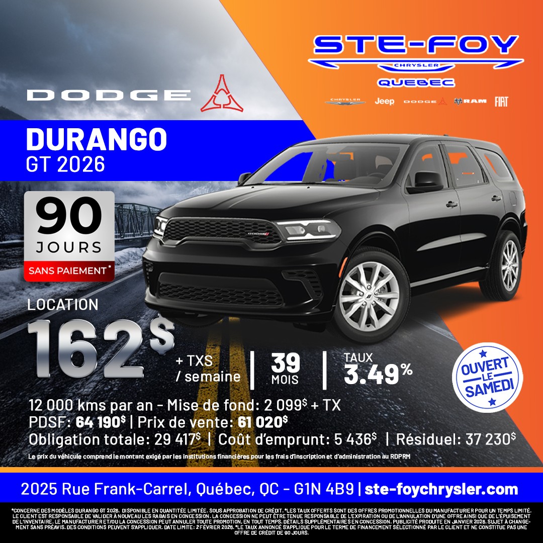 2025 Dodge Durango GT