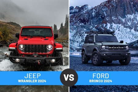 Ford Bronco 2024 vs Jeep Wrangler 2024