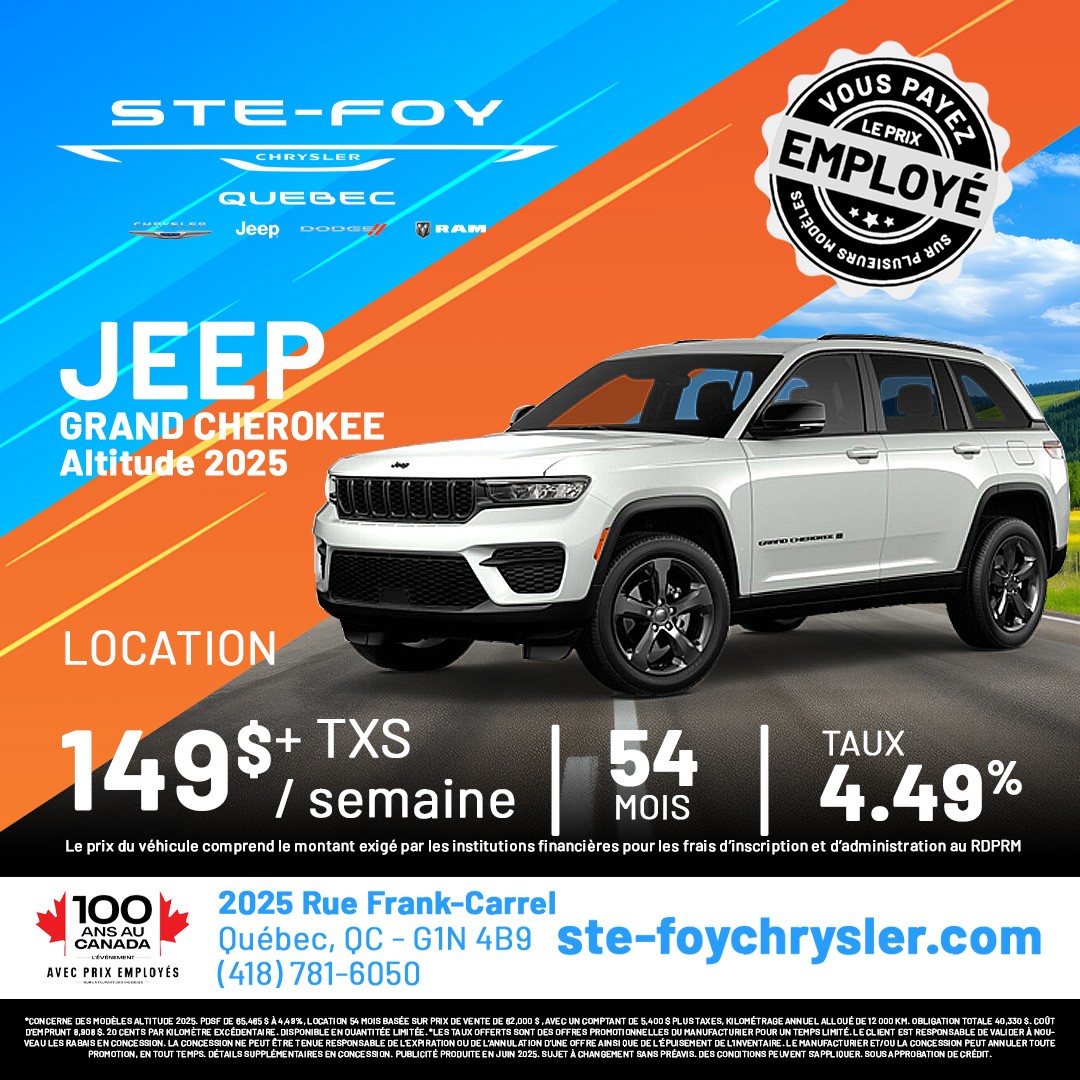 Jeep Grand Cherokee Altitude 2025