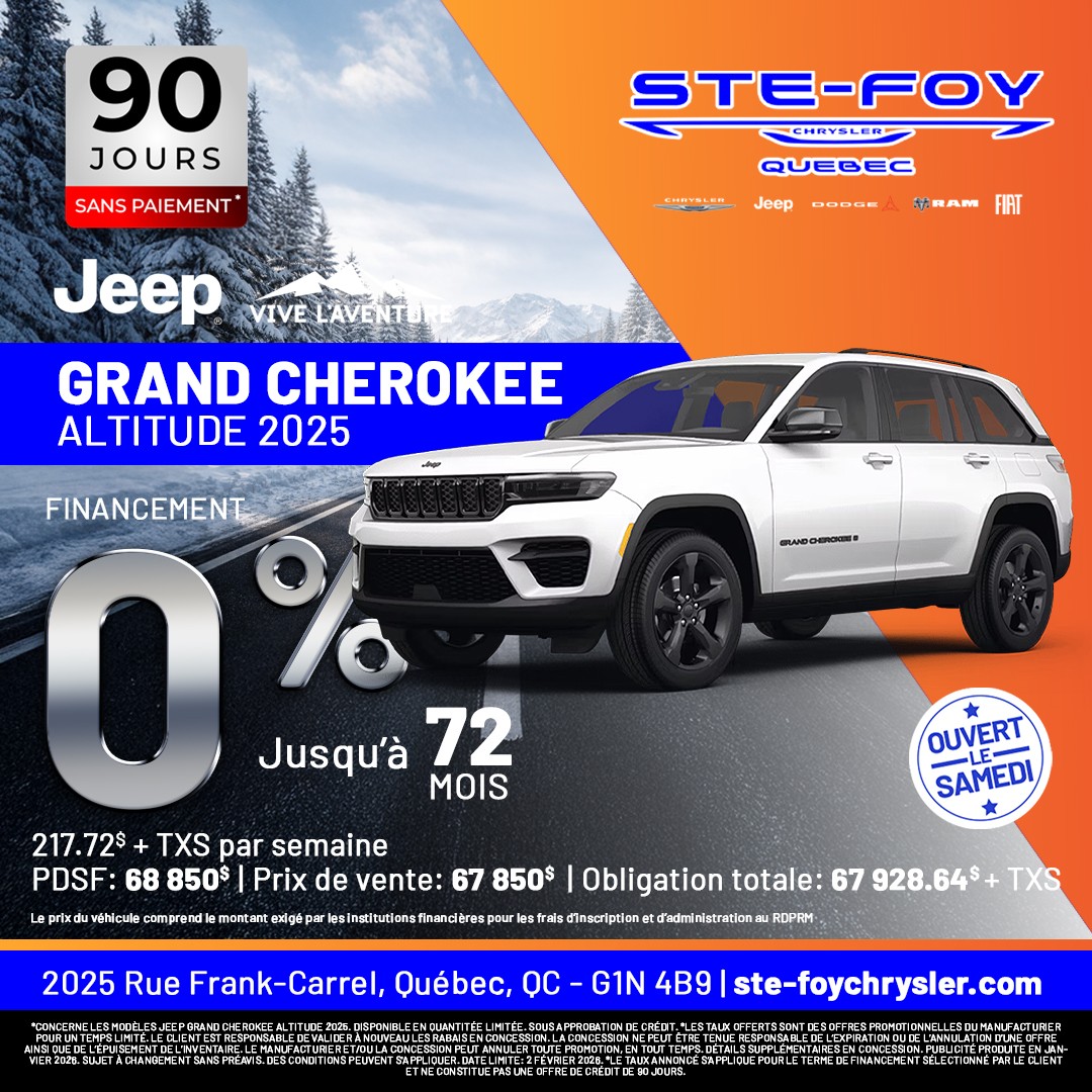 2025 Jeep Grand Cherokee Altitude