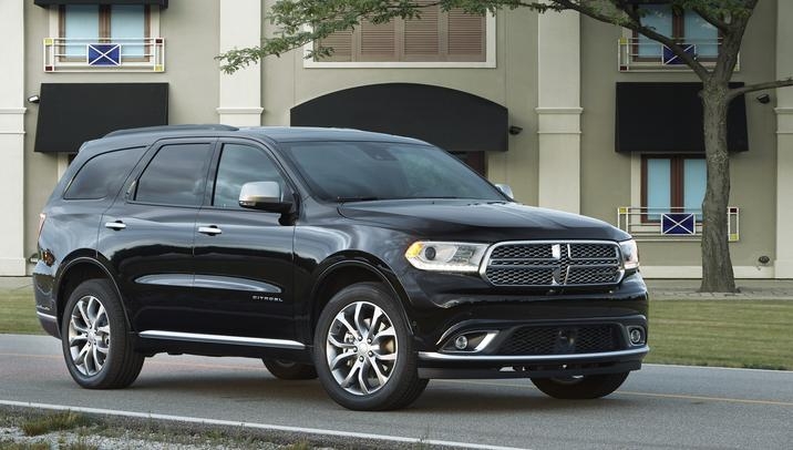 Vue avant du Dodge Durango Citadel 2018