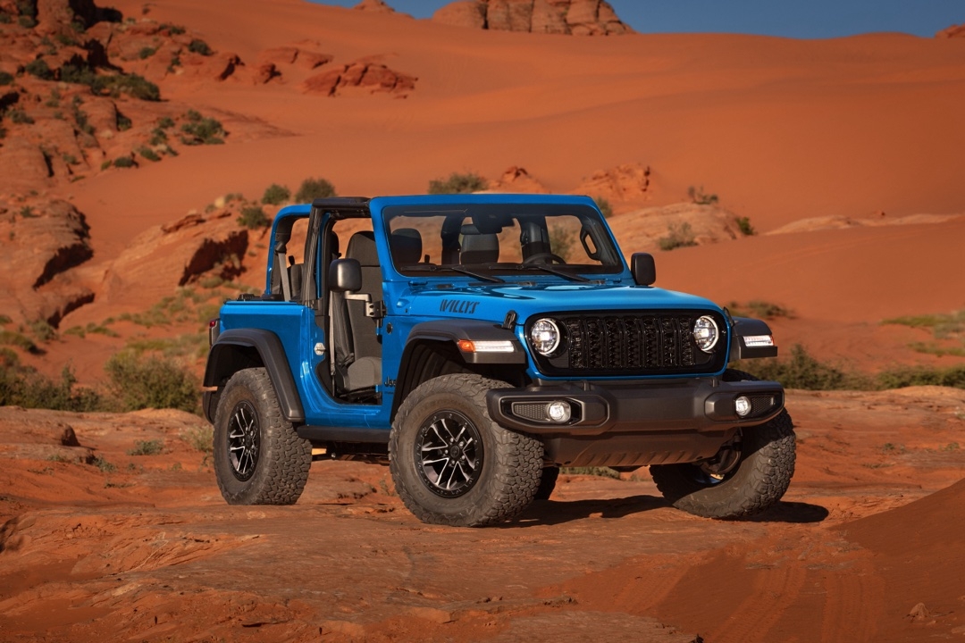 Le robuste et emblématique Jeep Wrangler
