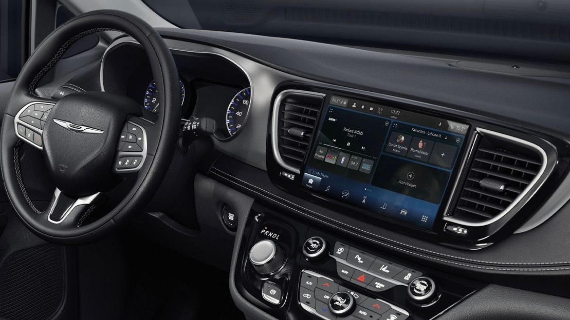 Design intérieur du Chrysler Grand Caravan 2025