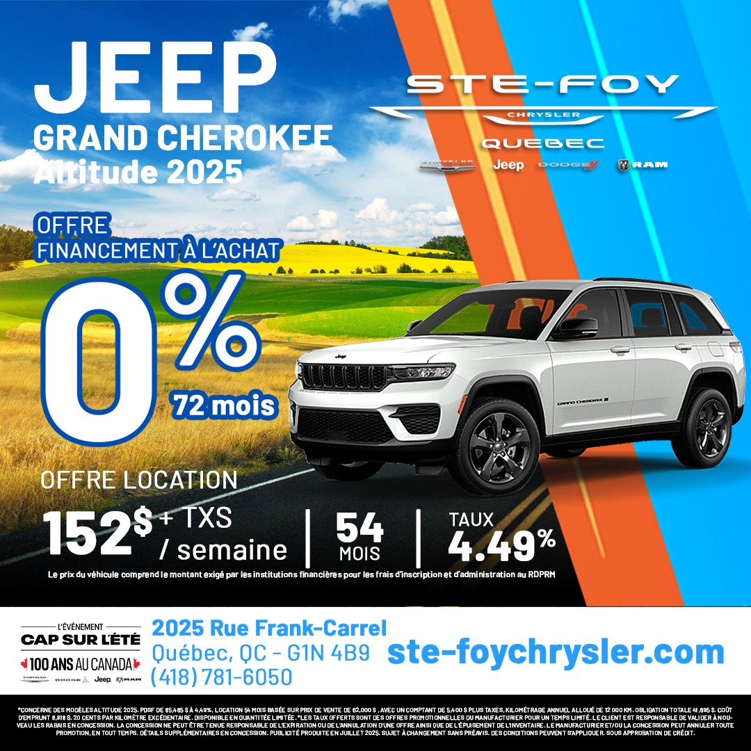 Jeep Grand Cherokee Altitude 2025