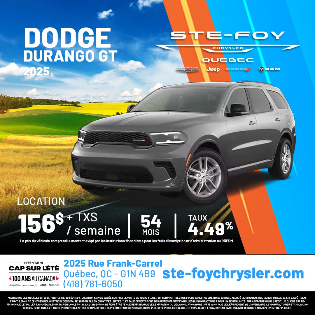 Dodge Durango GT 2025