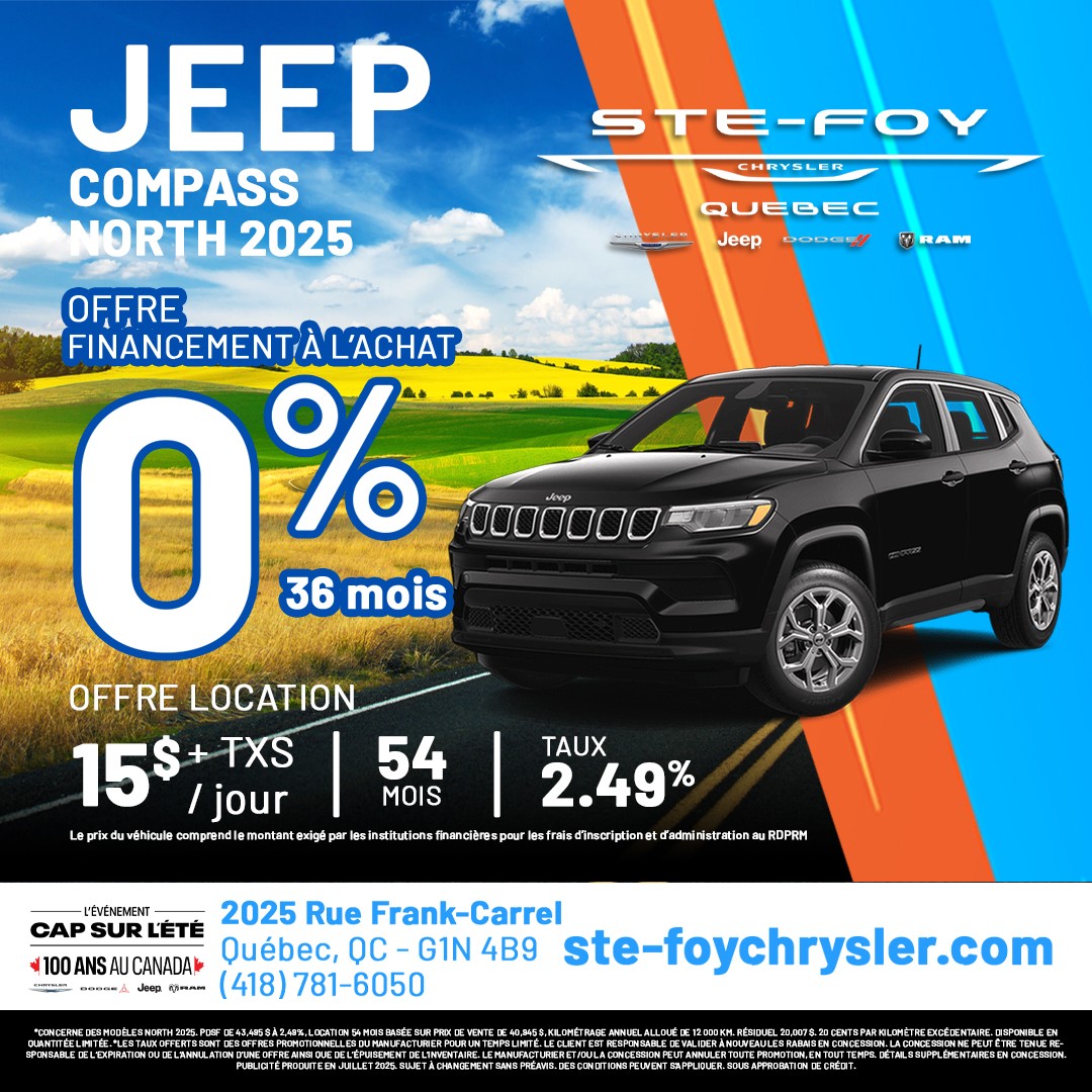 Jeep Compass North 2025