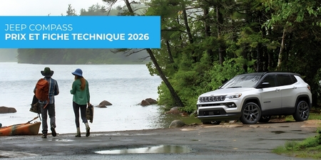 Jeep Compass : Prix et fiche technique 2026