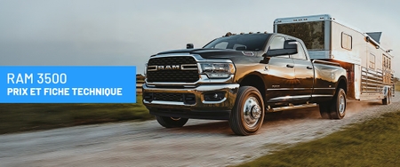 RAM 3500 2025 : Prix et fiche technique