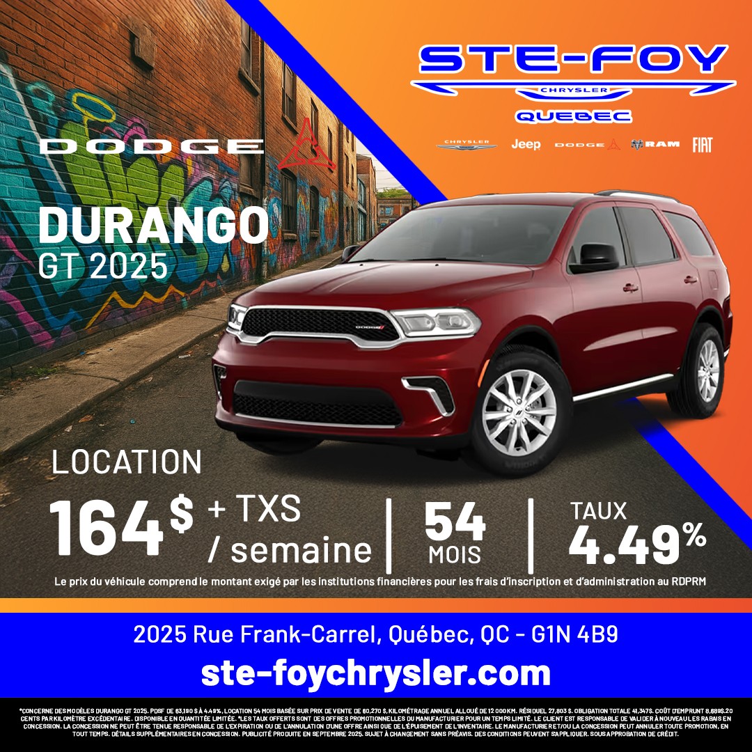 2025 Dodge Durango GT
