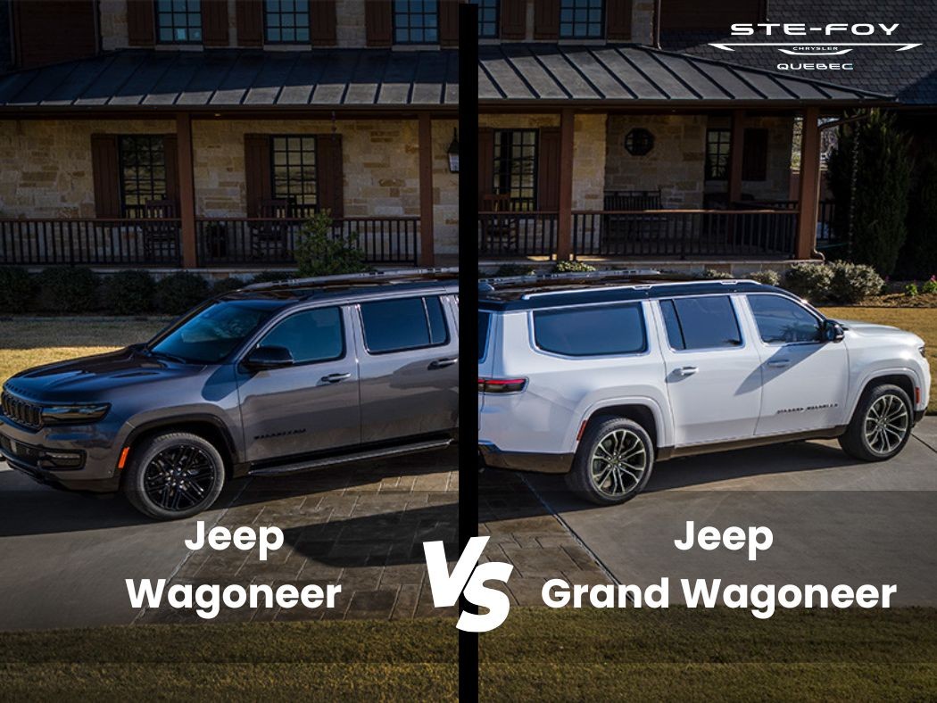 Jeep Wagoneer vs Grand Wagoneer : Le comparatif