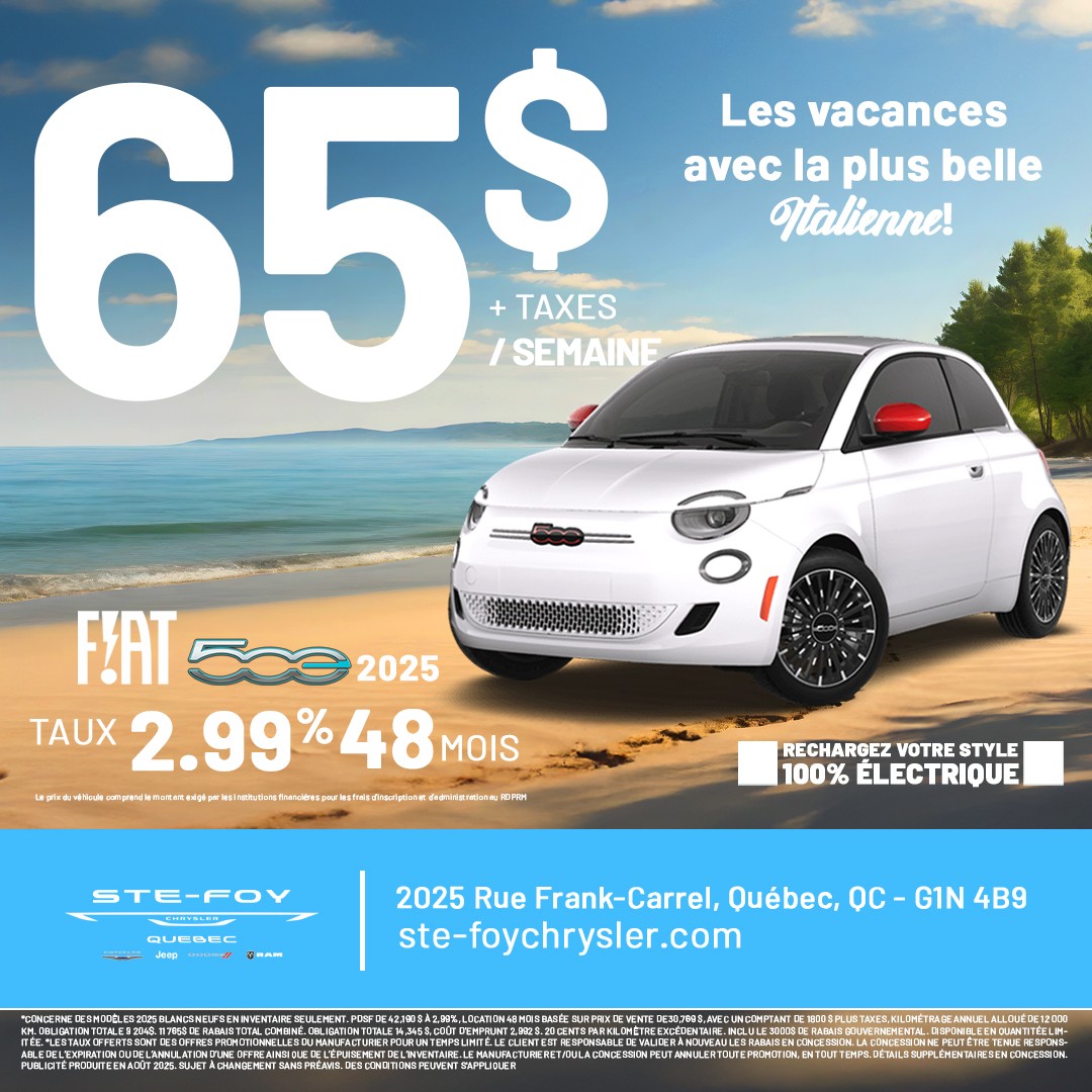 Fiat 500e 2024 RED VEB