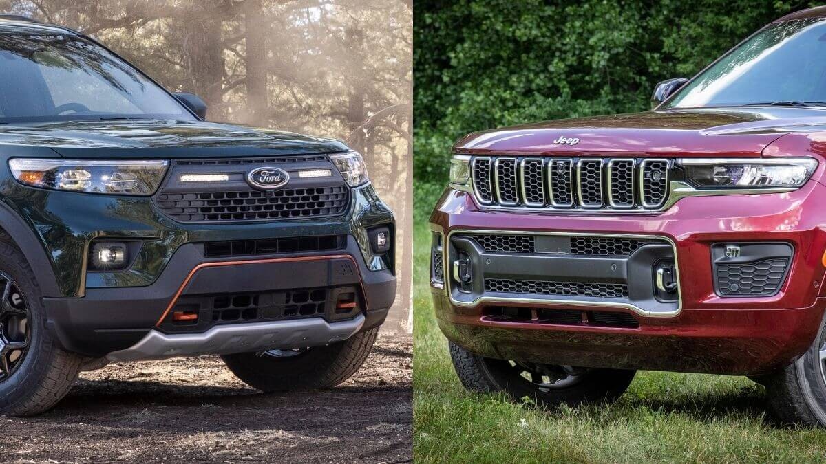 Jeep Grand Cherokee L 2021 vs Ford Explorer 2021 : les VUS intermédiaires s'affrontent!
