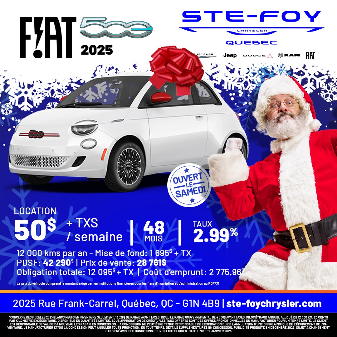 Fiat 500e 2024 RED BEV