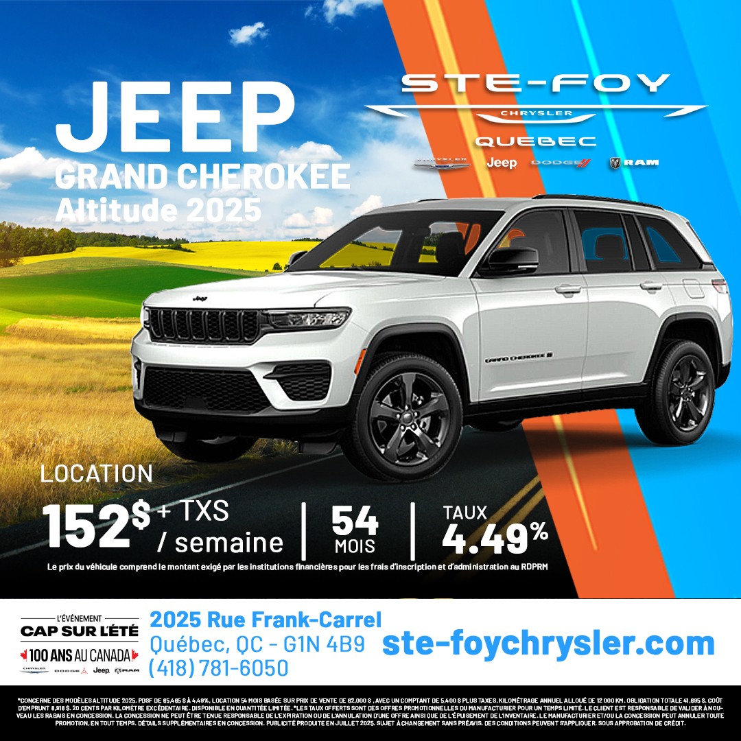 Jeep Grand Cherokee Altitude 2025