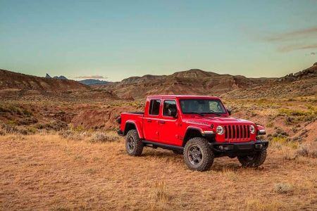 Tout savoir sur la location du Jeep Gladiator 2021