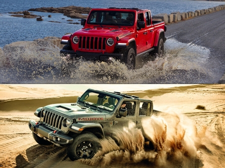 JEEP GLADIATOR RUBICON 2020 VS JEEP GLADIATOR MOJAVE 2020