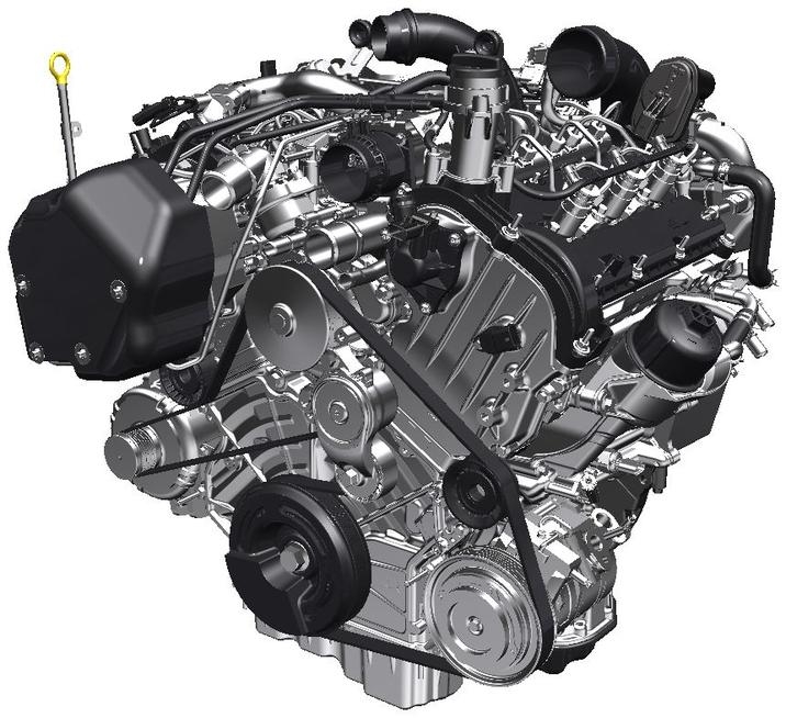 V6 EcoDiesel, 3 litres, 3e génération | RAM 1500 2020